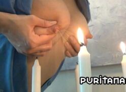 Leche de las tetas para apagar velas