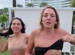 Sexy YouTuber Gretchen Gerahty Accidental Nip Slip Video