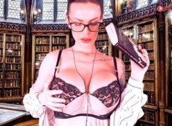 ASMR Amy Naughty Bibliotecaria Video