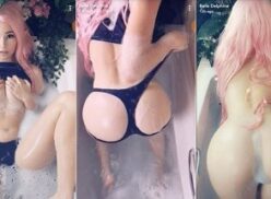 Belle Delphine Desnuda baño sesión de fotos Snapchat Leaked!