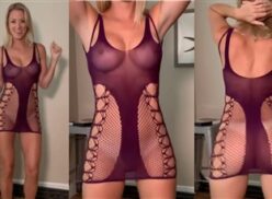 Vicky Stark Leaked Club Wear Vestido Probar En Vídeo Desnudo Leaked