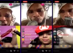 Kkvsh realiza una transmisión en vivo en Instagram