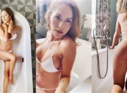 Brittney Palmer desnuda blanco bikini burlas vídeo Leaked