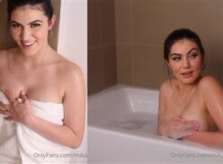 Mikaela Pascal desnuda ducha vídeo Leaked