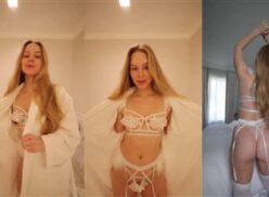 Caroline Zalog desnuda lencería de palisandro vídeo Leaked