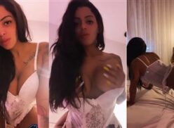 Stephanie Silveira desnuda blanca lencería burlas vídeo Leaked