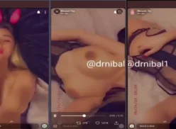 Se filtró vídeo de Miriam Tay desnuda sin camisa