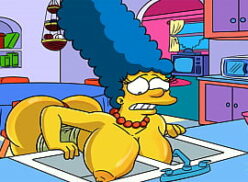 Marge Simpson Rule 34 - Película de sexo Marge Simpson Rule 34