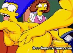 Homero simpson haciendo el amor con marge