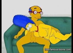 Marge Simpson Follando Con Flanders