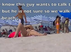 Big Tits Topless Beach