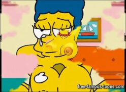 Busty Marge Simpson