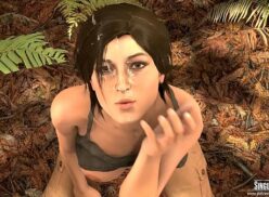 Lara Croft In Trouble