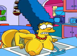 Marge Follando Con Bart