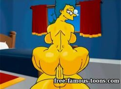Marge Simpson Cojiendo