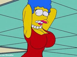 Marge Simpson Peeing