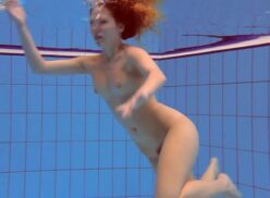 Nudist Family Swimming