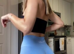 Natalie Roush Leggings prueba en el transporte Onlyfans Video Leaked