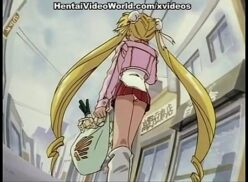 Anime girl vulva