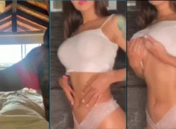 Jenn Muriel, la hermana de Cintia Cossio, aparece sin ropa