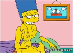 Simpson teniendo sexo con el abuelo
