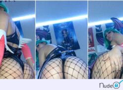 Blodvy desnuda diablo chica cosplay vídeo porno Leakeded