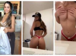 Carolina Samani Onlyfans Chica de entrega tetas burlándose de vídeo Leaked