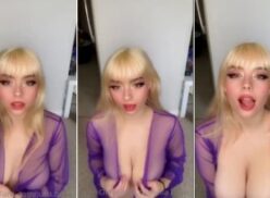 Julia burch sheer terciopelo blusa desnuda tetas vídeo porno filtrada