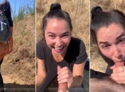 Karlee gris desnuda mamada al aire libre Onlyfans vídeo Leaked