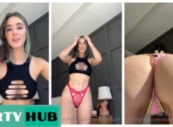 Natalie Roush ropa interior tratar en haul vídeo porno Leaked