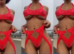 Stormi Maya desnuda dedo del pie en camello Video Leaked