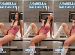 Anabella Galeano desnuda vibrador masturbación en cocina OnlyFans video Leaked