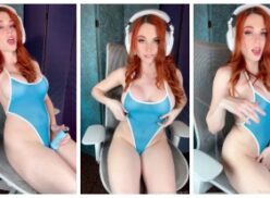 Amouranth desnuda coño jugar vibrador Leakeded vídeo