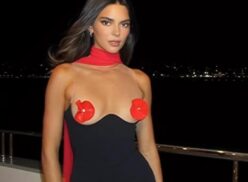 Kendall Jenner Pasties vestido de vídeo con franqueza Leaked