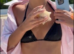 Charli D Amelio playa piscina bikini vídeo Leaked