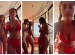 Malu Trevejo Leaked Bikini Barco Twerking Vídeo