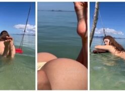 Wbery Fansly Teasign En La Playa Vídeo Porno