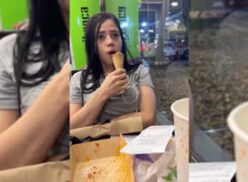 Le invita a comer en McDonald's y tienen relaciones sexuales