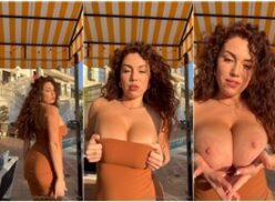 Playgirlcris Onlyfans Tetas desnudas al aire libre