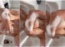 Lexicgoldberg desnuda bañera topless vídeo Leaked