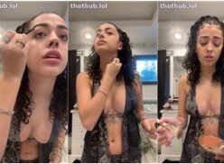 Malu Trevejo Hot Lencería Livestream Video Leaked