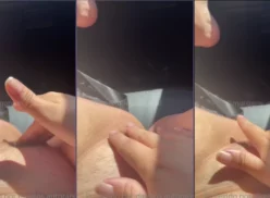 Morgana Soll de OnlyFans luciendo gratis masturbando a su novia peluda en el auto