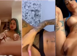 Tati zaqui desnuda masturbándose y llegando al orgasmo huele muy excitada