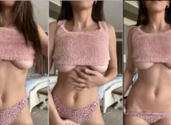 Christina Khalil, una chica árabe luciendo su precioso cuerpo de grandes pechos firmes