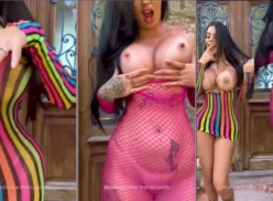 Jaiane Limma y Polly aparecen sin ropa mostrando sus grandes pechos de silicona