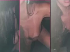 Mujer casada llena de fuego follando anal caliente en un club de swing