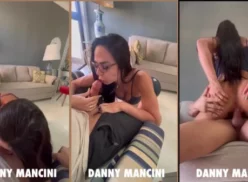 Danny Mancinni está a horcajadas sobre un pene