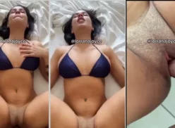 La joven Lorrana Joyce follando un delicioso coño de forma placentera