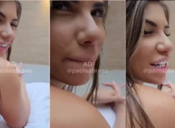 Paolla Abraão disfrutando de su intimidad al tener relaciones sexuales con su pareja