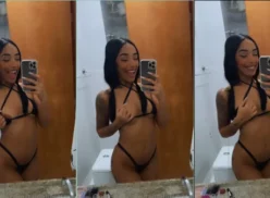 Tainá Ludovica aparece sin ropa mostrando sus pequeños y naturales pechos